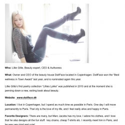 Interview med Lillie  Gitte